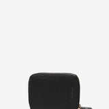 Cartera pequeña en piel negra