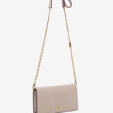 Mini beige crossbody bag