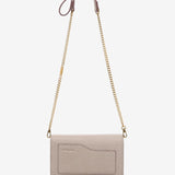 Mini beige crossbody bag