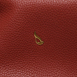 Borsa shopper in materiali riciclati intrecciati (terracotta)