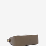 Small shoulder bag in green recycled materials