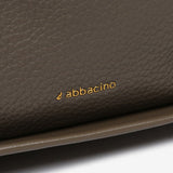 Small shoulder bag in green recycled materials