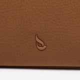 Bolso shopper en materiales reciclados cognac