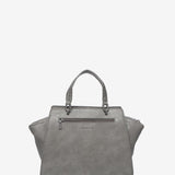 Handbag made of recycled materials, grey