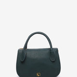 Handbag made of recycled materials in blue