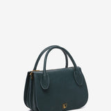 Handbag made of recycled materials in blue