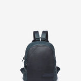 Backpack in blue recycled materials