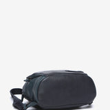 Backpack in blue recycled materials