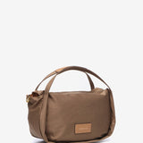 Tasche aus Nylon in Camel.