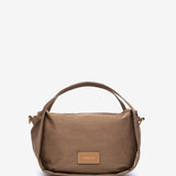 Tasche aus Nylon in Camel.