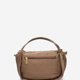 Tasche aus Nylon in Camel.