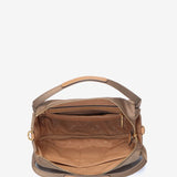 Tasche aus Nylon in Camel.