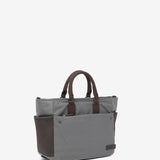 Shopper in grey recycled materials