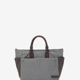 Shopper in grey recycled materials