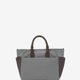 Shopper in grey recycled materials