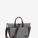 Shopper in grey recycled materials