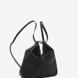 Black recycled material backpack-bag