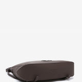 Brown recycled material backpack-bag