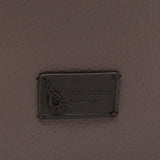 Brown recycled material backpack-bag