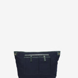 Green leather shoulder bag