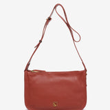 Tasche aus terrakottafarbenem Leder
