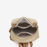 Camel backpack made of recycled materials