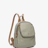 Green recycled material backpack