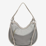 Bag - backpack in recycled materials silver