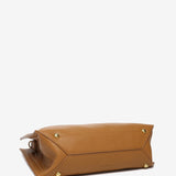 Bolso shopper en materiales reciclados camel