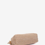 Beige party clutch