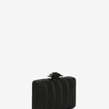 Black party clutch