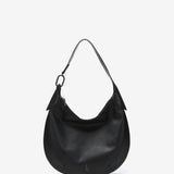 Bolso de hombro en piel negra