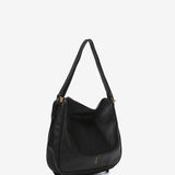 Bag - backpack in black leather