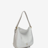 White leather bag - backpack