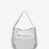 White leather bag - backpack