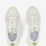 Runner shoe in white women