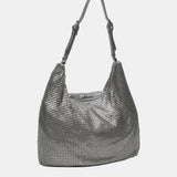 Hobo Hobo Fiesta -Tasche mit Metallnetz in Silber