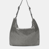 Hobo Hobo Fiesta -Tasche mit Metallnetz in Silber