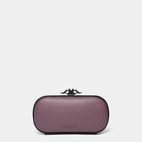 Purple party clutch