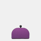 Clutch de fiesta en morado
