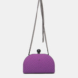 Clutch de fiesta en morado