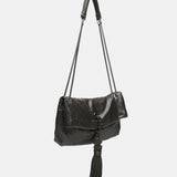 Partytasche aus silbernem Metallnetz