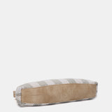 Clutch a rayas en gris