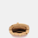 Clutch de fiesta en beige