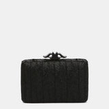 Black party clutch