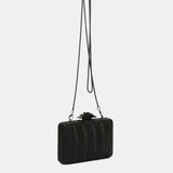 Black party clutch