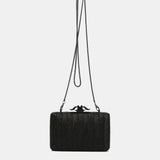 Black party clutch