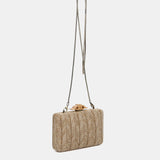 Clutch de fiesta en camel