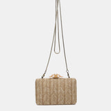 Clutch de fiesta en camel