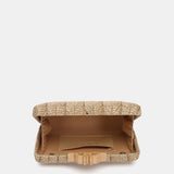 Clutch de fiesta en camel